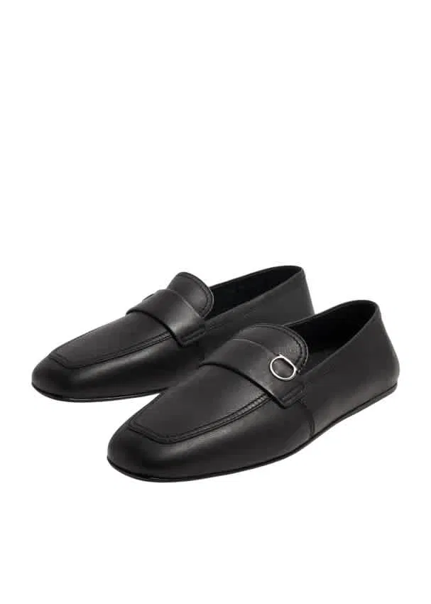 Лоферы Ferragamo Debros Gancini Ornament Salvatore Ferragamo, черный — фото 2