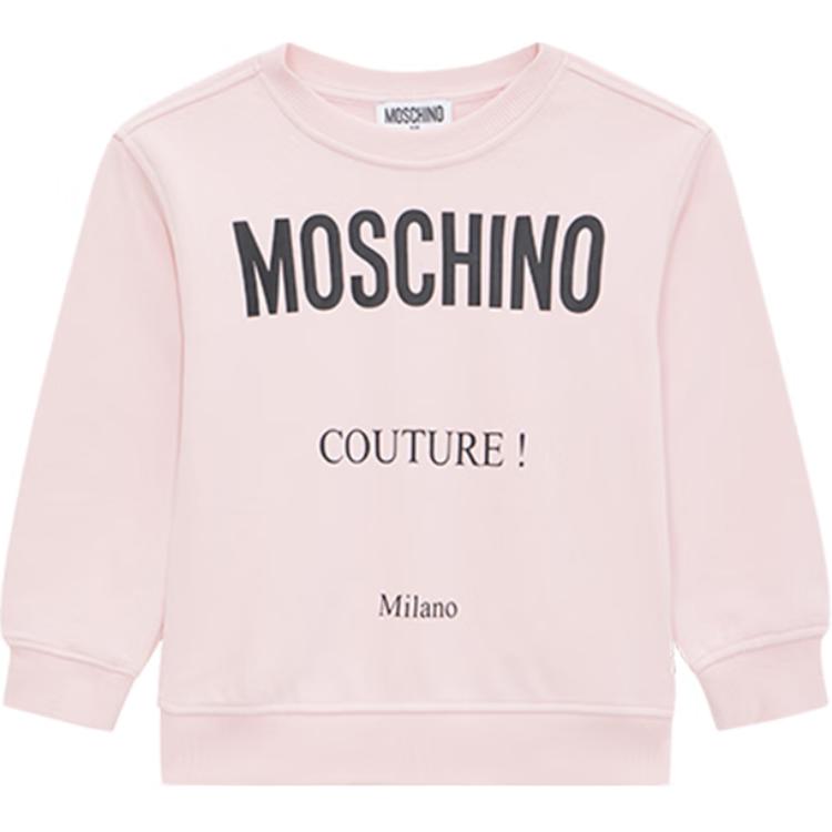 

Толстовка FW23 для детей 3-7 лет MOSCHINO, розовая