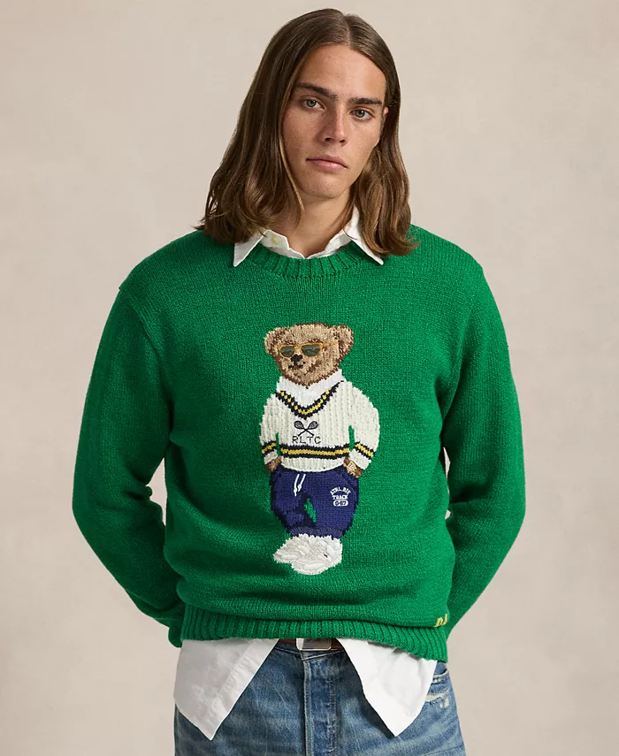 

Мужской свитер Polo Bear Polo Ralph Lauren, зеленый
