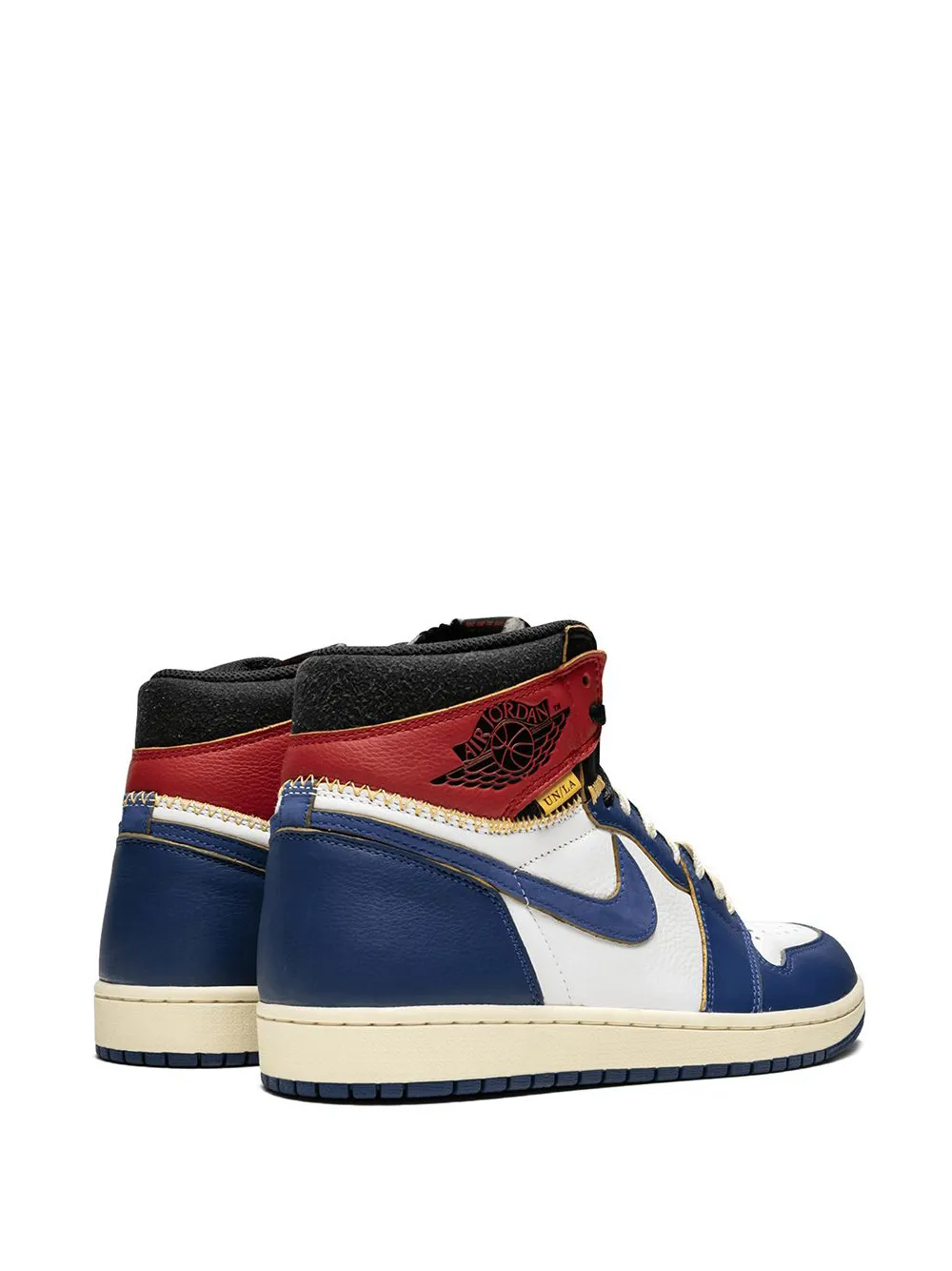 Высокие кроссовки Air  1 Retro Hi NRG / UN union Jordan, синий — фото 3
