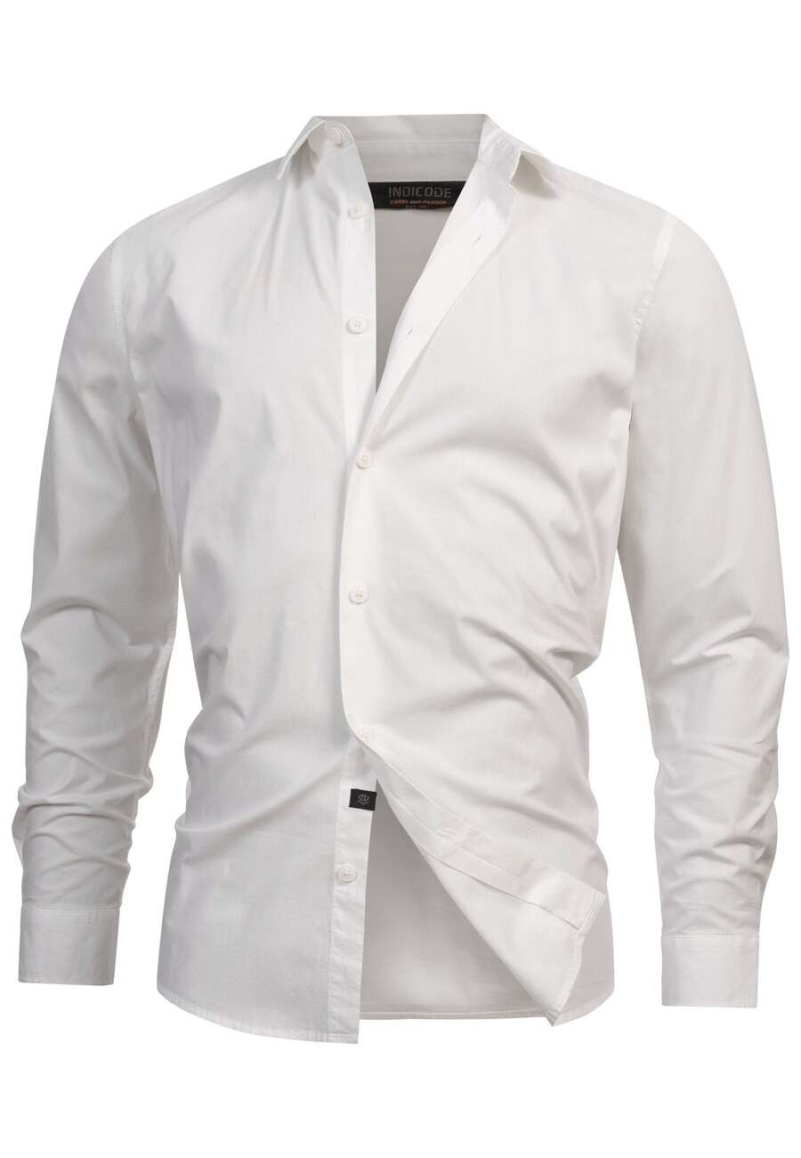 

Рубашка на пуговицах классического кроя INDICODE JEANS Kamby , White