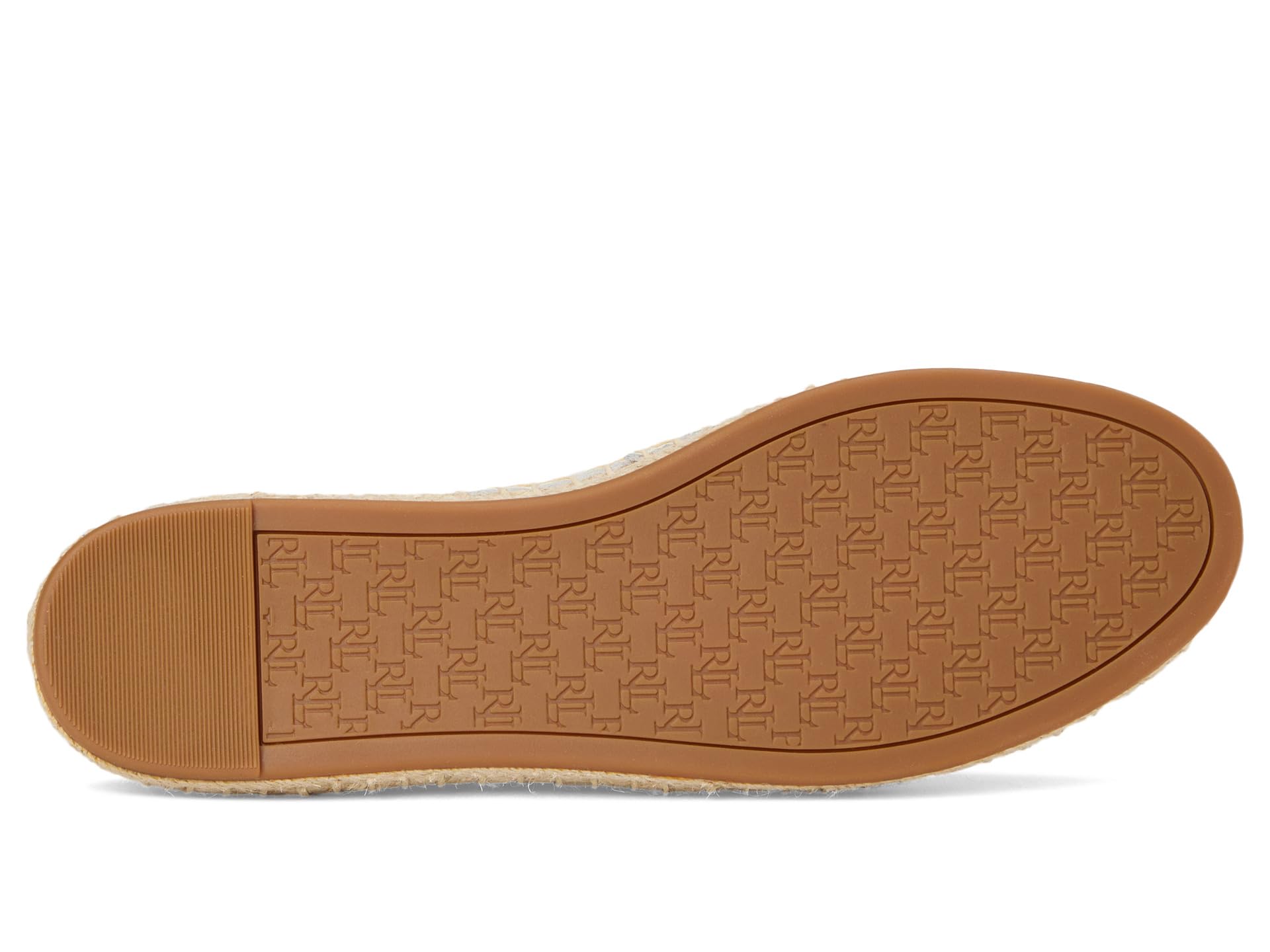 Балетки Lauren Ralph Lauren Cameryn Iv Tumbled Leather Espadrille, Soft White — фото 3