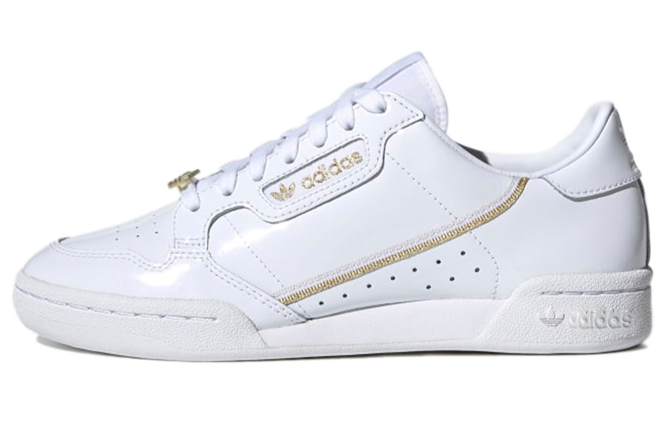 

Кроссовки Adidas Originals Continental Skateboard Shoes Women's Low-Top White Gold