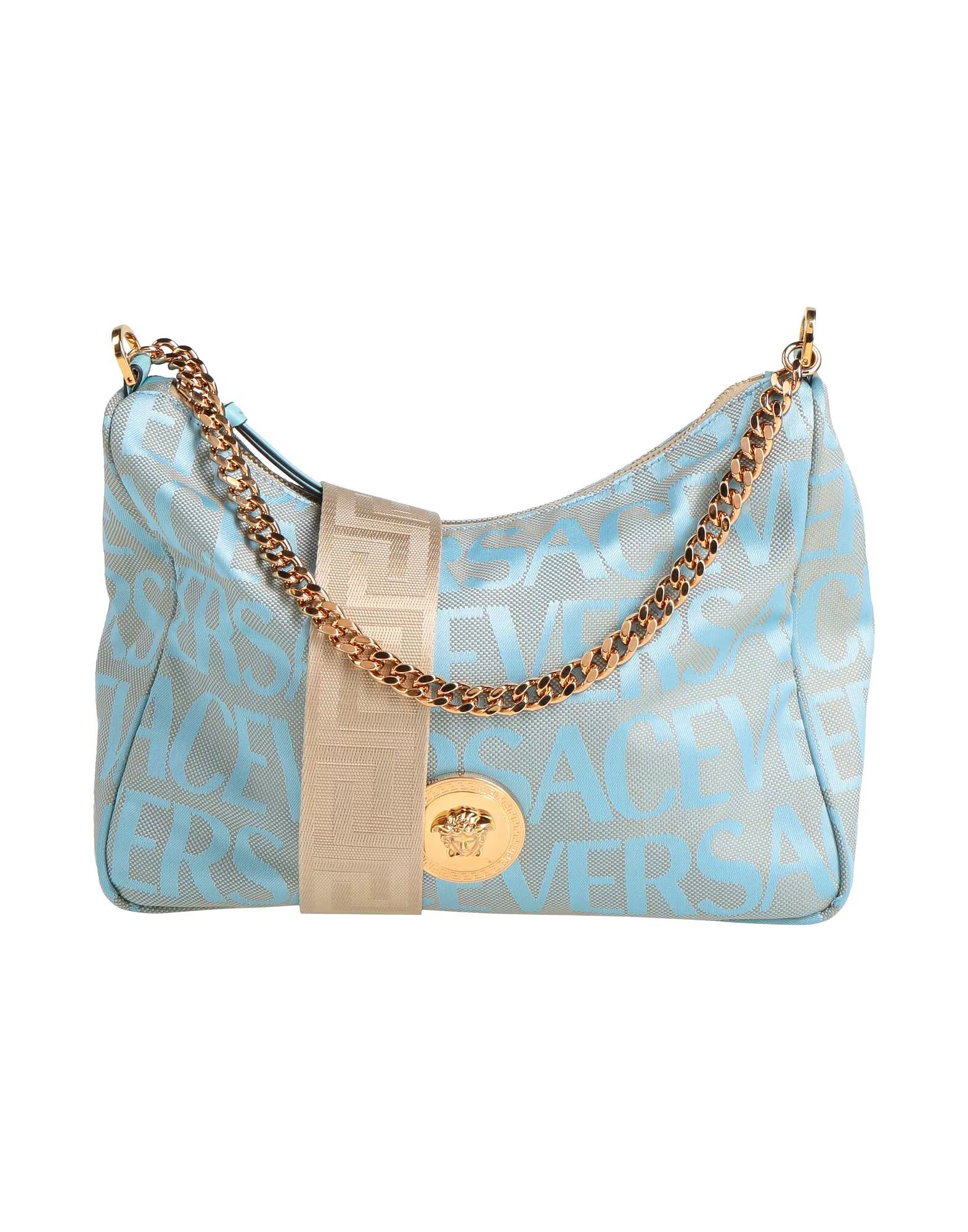 

Сумка через плечо Versace, небесно-голубой