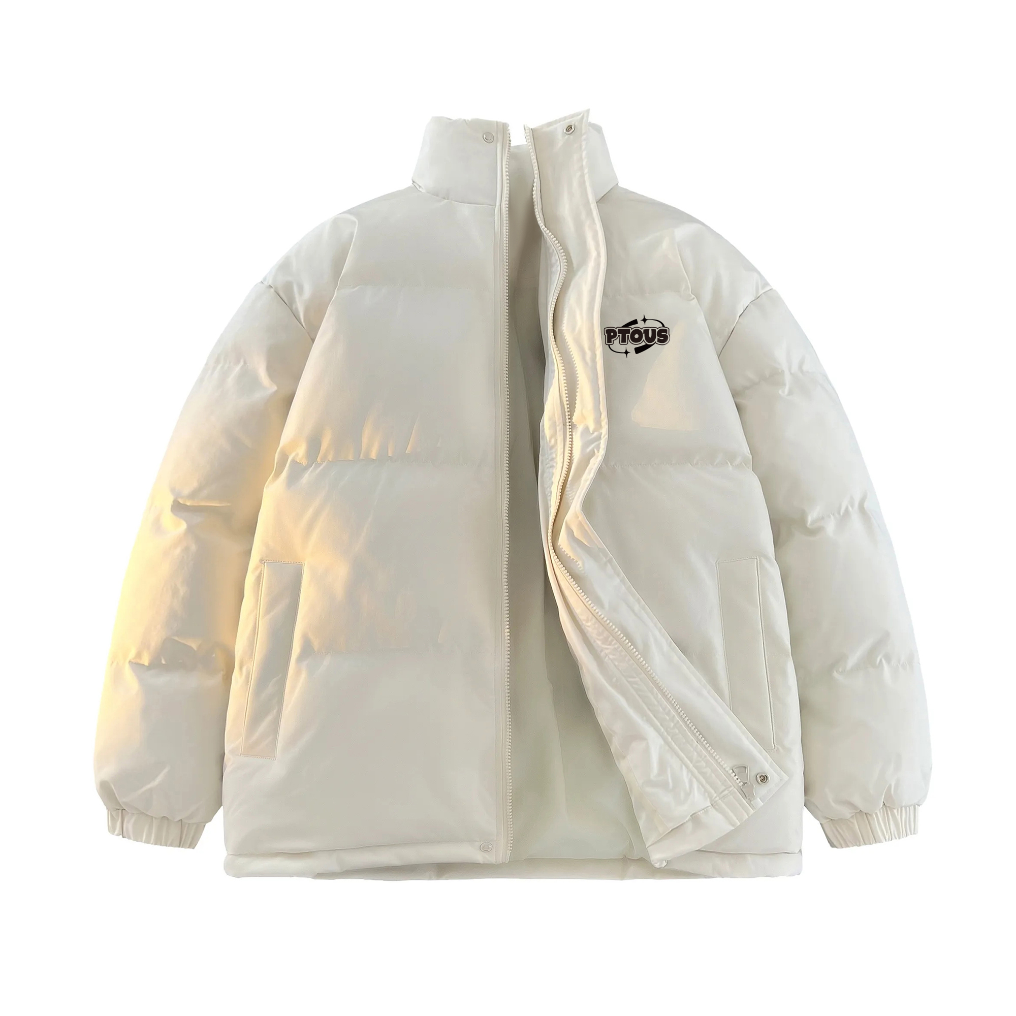 

PUNCTILIOUS Пуховик Unisex, Ecru