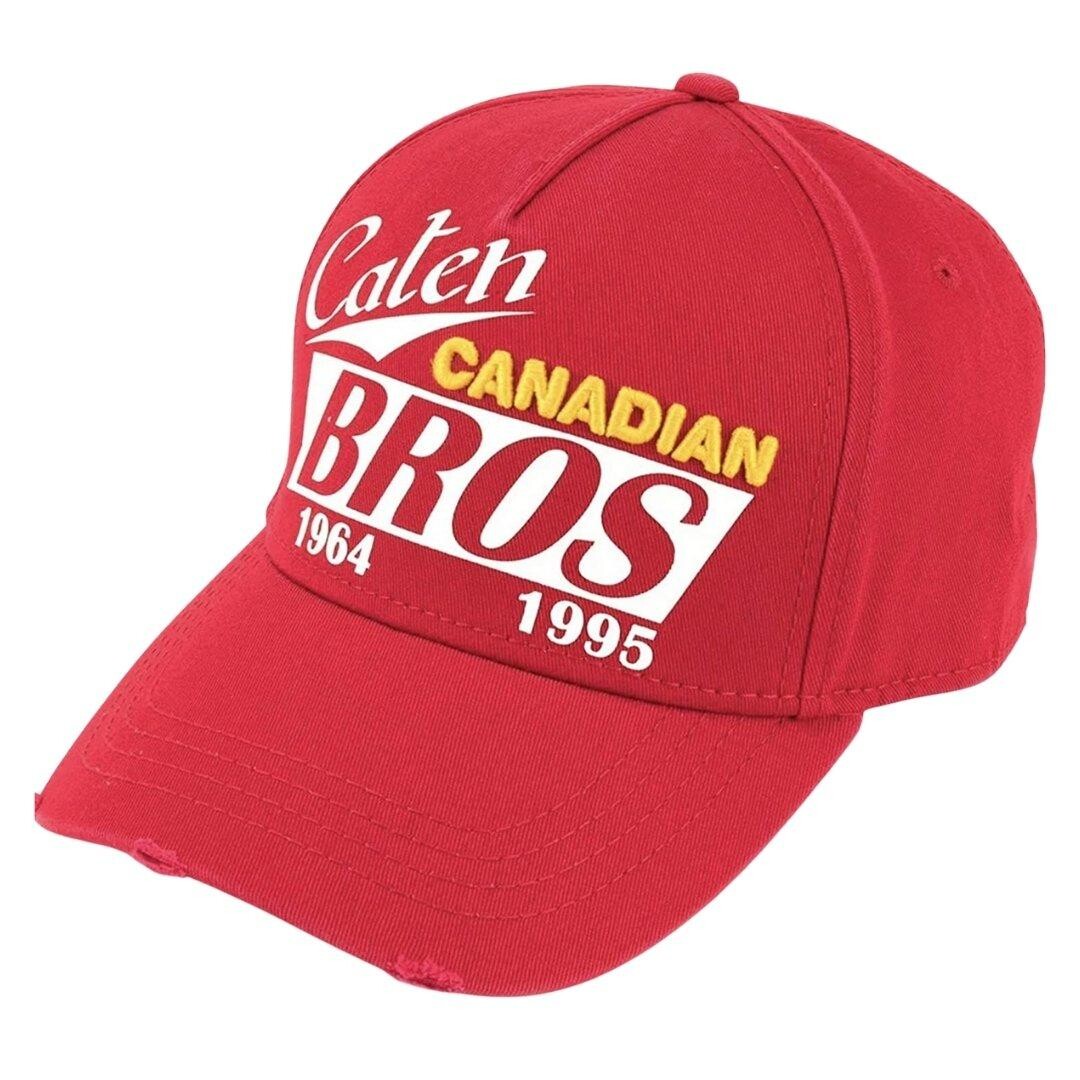 

Красная кепка Caten Canadian Bros. Dsquared2, красный