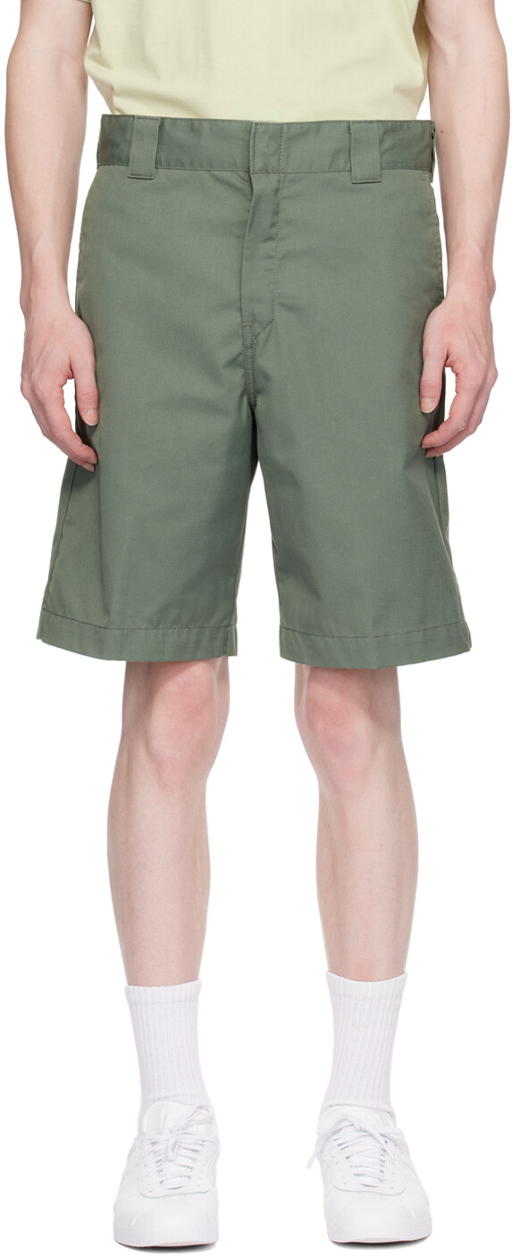 

Зеленые шорты для рукоделия Carhartt Work In Progress