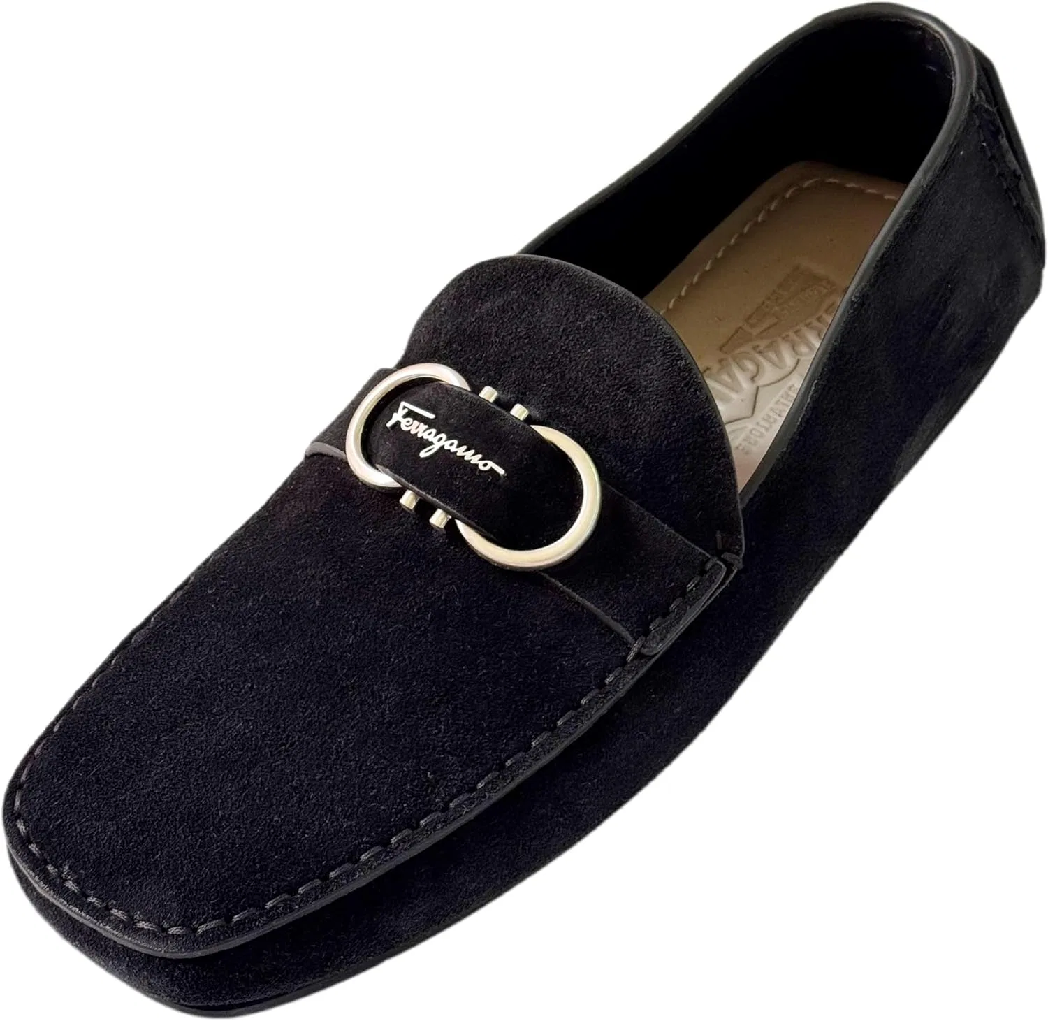 Мокасины Salvatore Ferragamo, черные