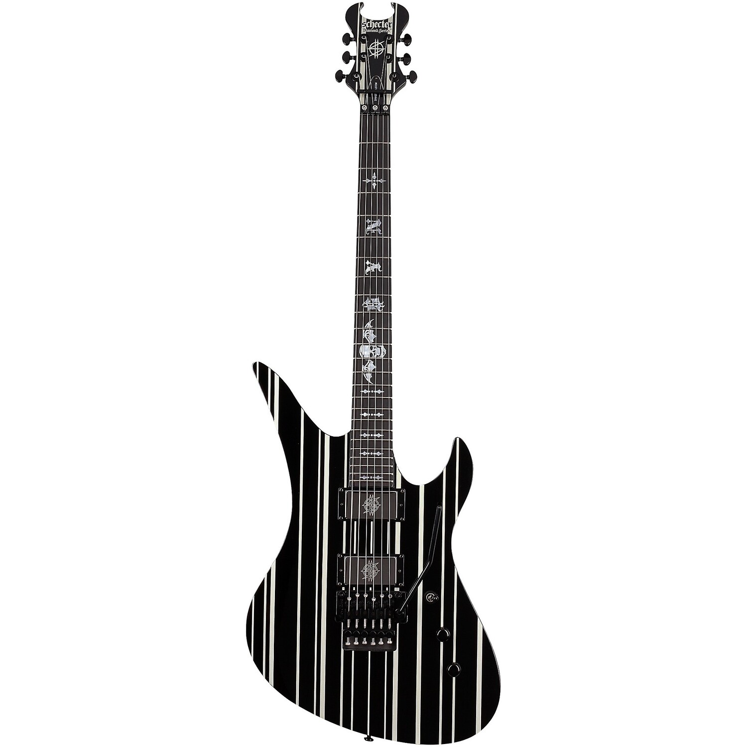 

Schecter Guitar Research Synyster Gates Кастомная электрогитара черные полоски