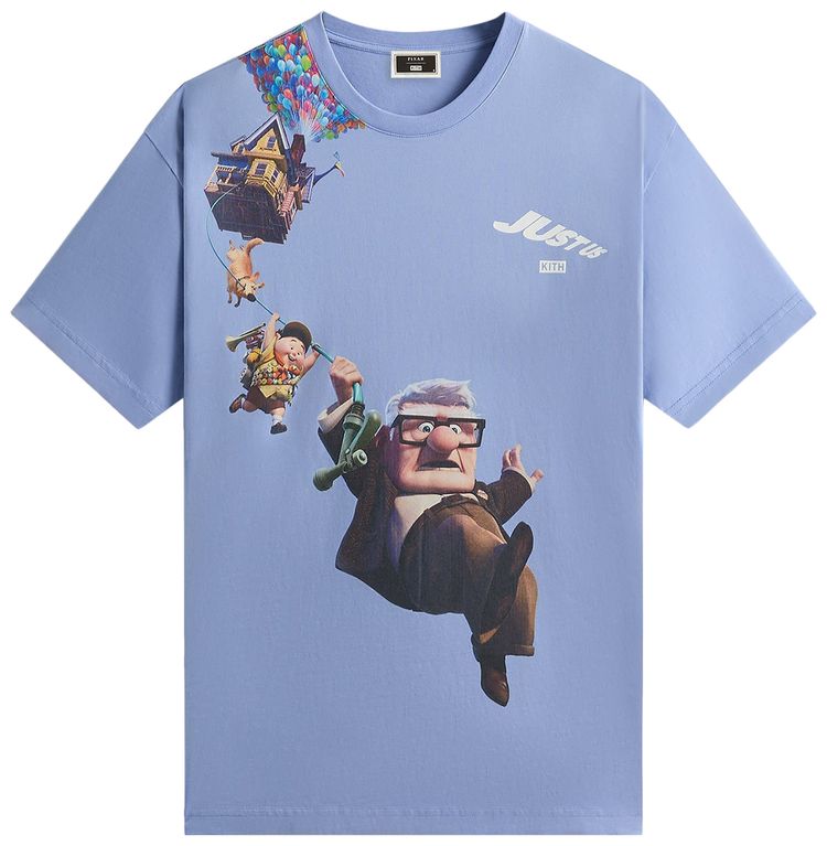 

Винтажная футболка Kith x Disney для Pixar Up, синий