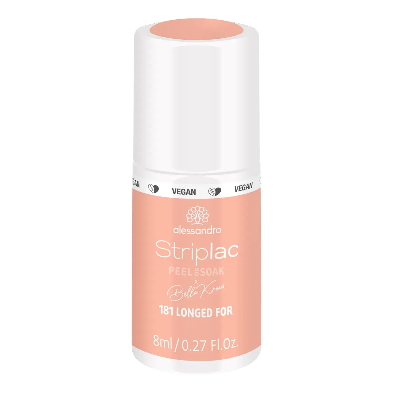 Гель-лак для ногтей «Striplac Peel or Soak Longed for» от alessandro Alessandro