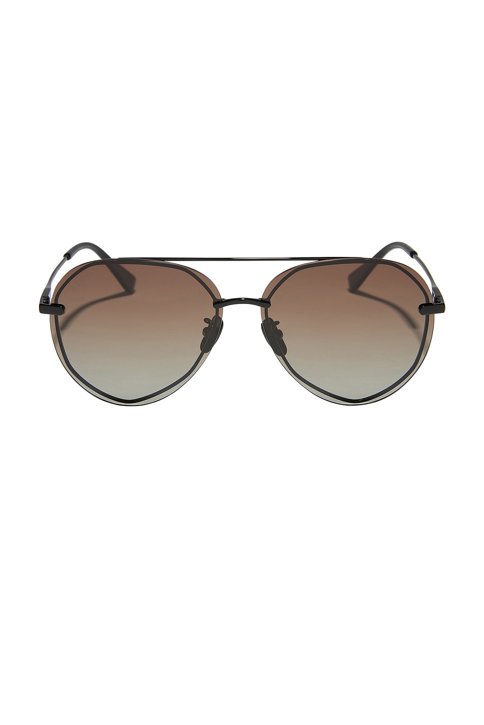 

Солнцезащитные очки Lenox Diff Eyewear, black & brown gradient polarized