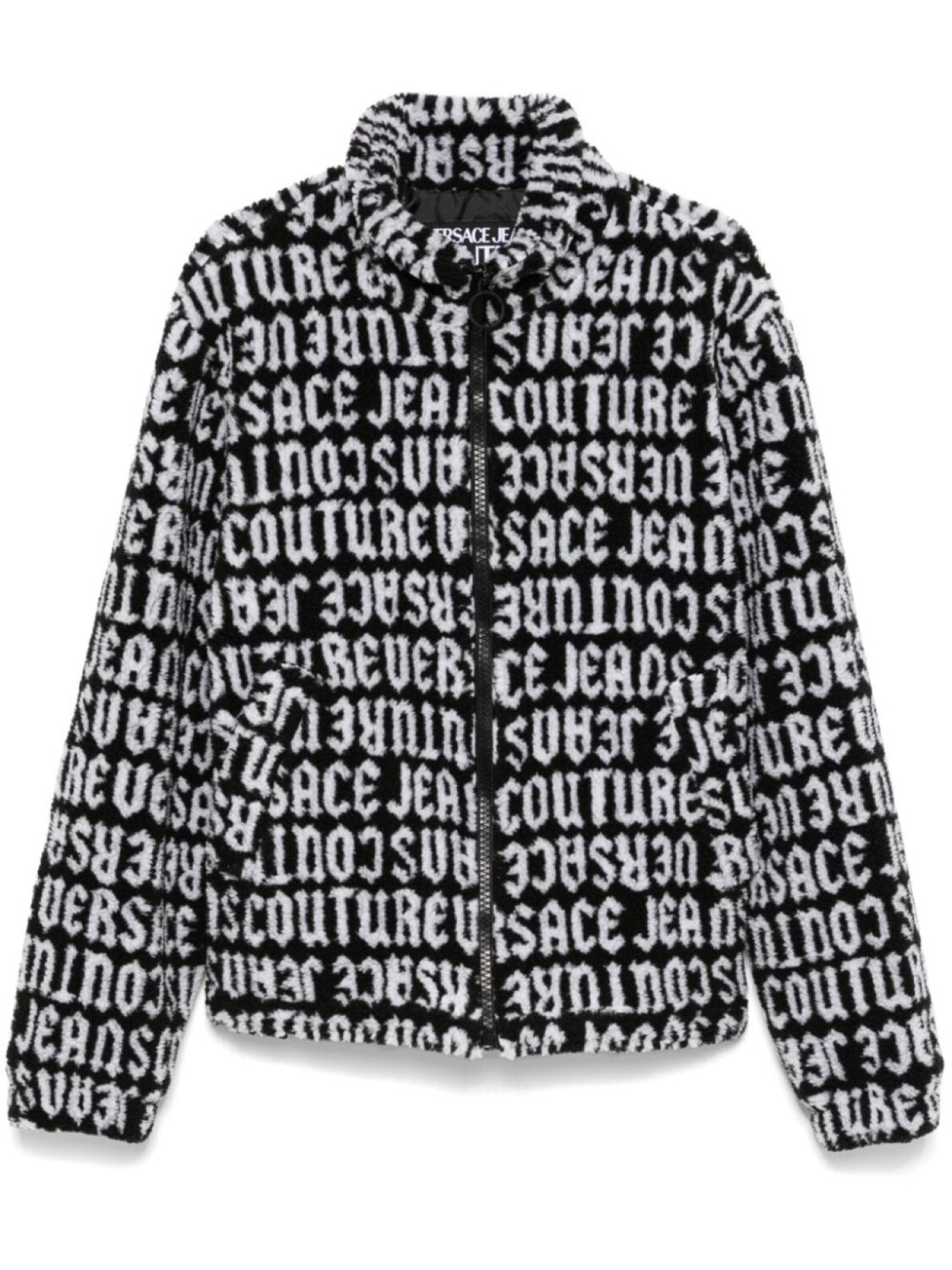 

Versace Jeans Couture куртка Logomania Teddy, черный
