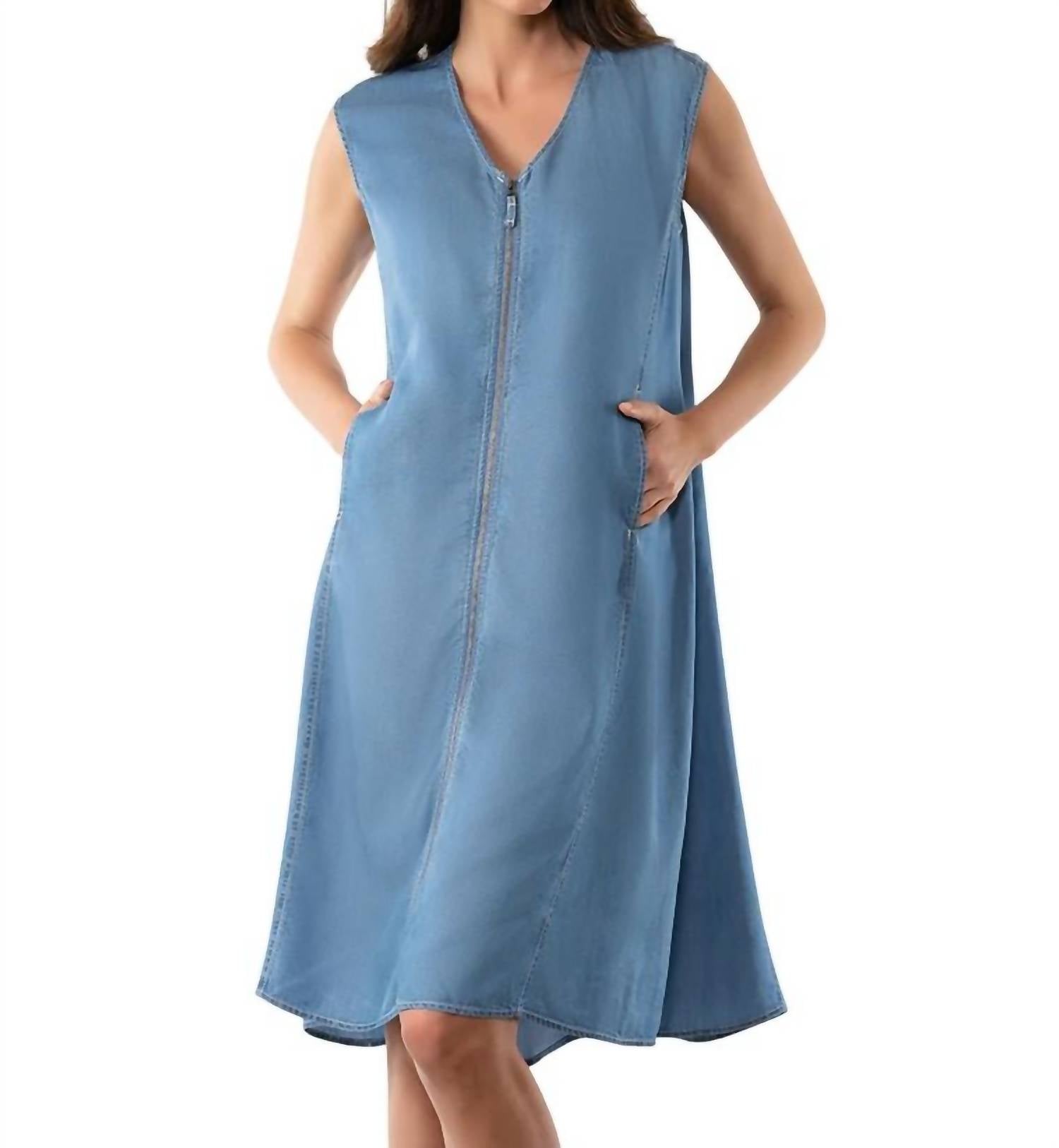 

Платье свободного и легкого покроя средней стирки Stella Carakasi, цвет medium wash