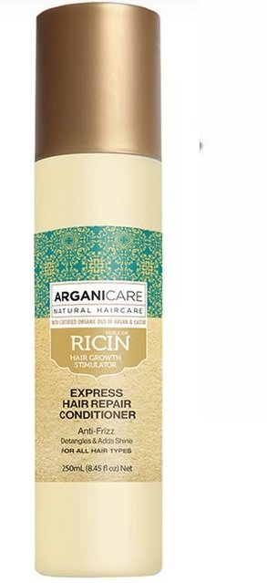 

Arganicare, Экспресс-кондиционер для волос с касторовым маслом, 250 мл