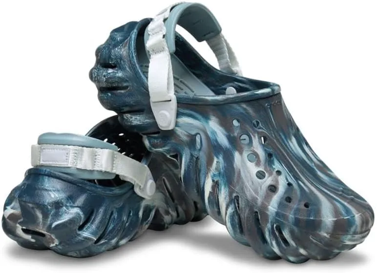 Крокс Унисекс Взрослые Сабо Echo Crocs, черный/мультиколор — фото 4