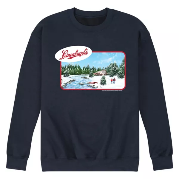 

Мужская флисовая толстовка leinenkugel vanilla porter Licensed Character, синий