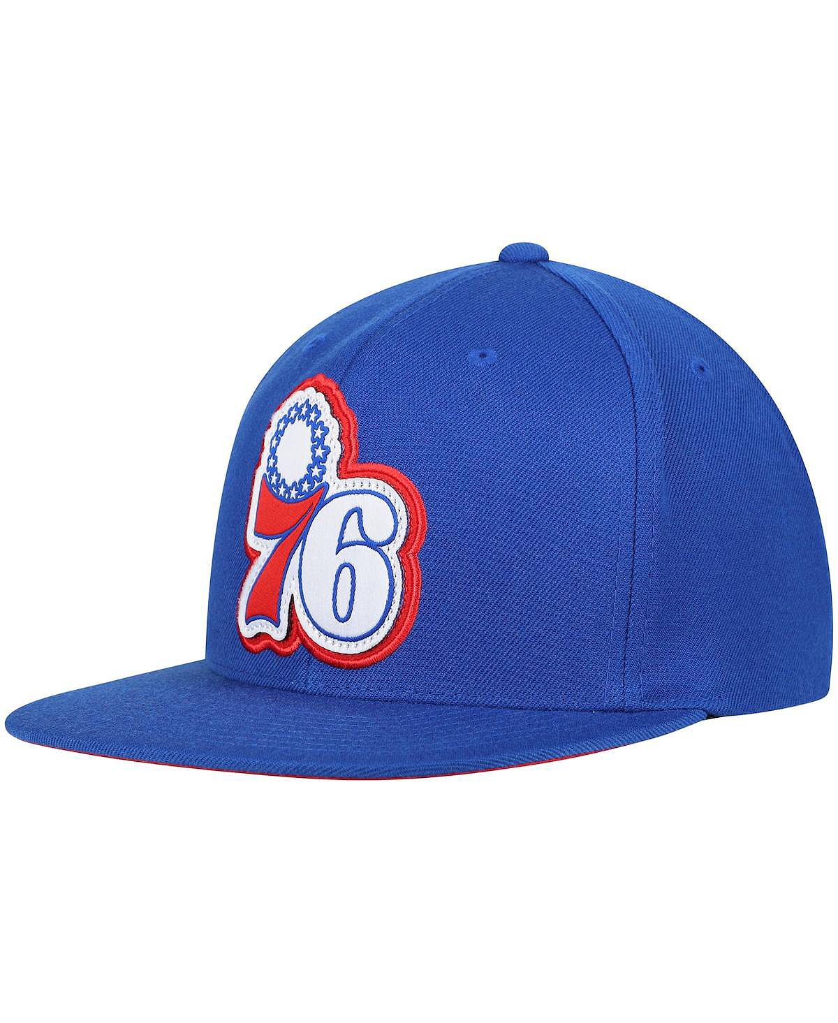 

Мужская кепка Snapback Royal Philadelphia 76Ers из твердой древесины Classics Pop Snapback Mitchell & Ness