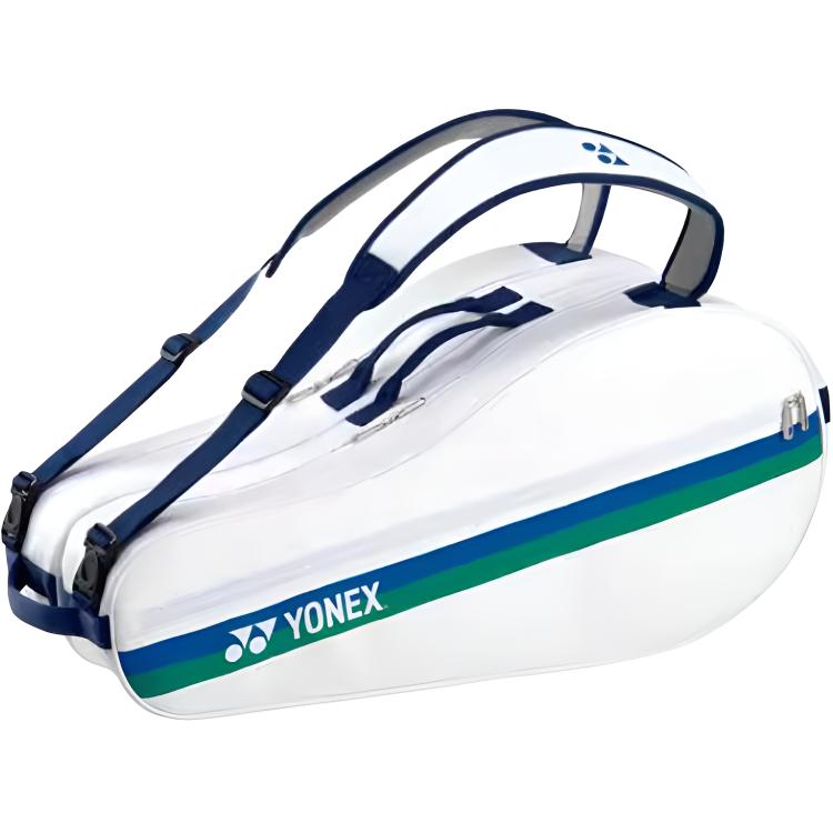 

Сумка для ракеток для бадминтона 6 шт рюкзак white unisex YONEX, белый