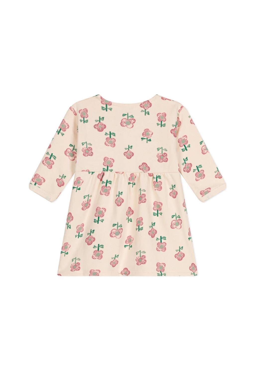 

Платье из джерси Petit Bateau, кремовый