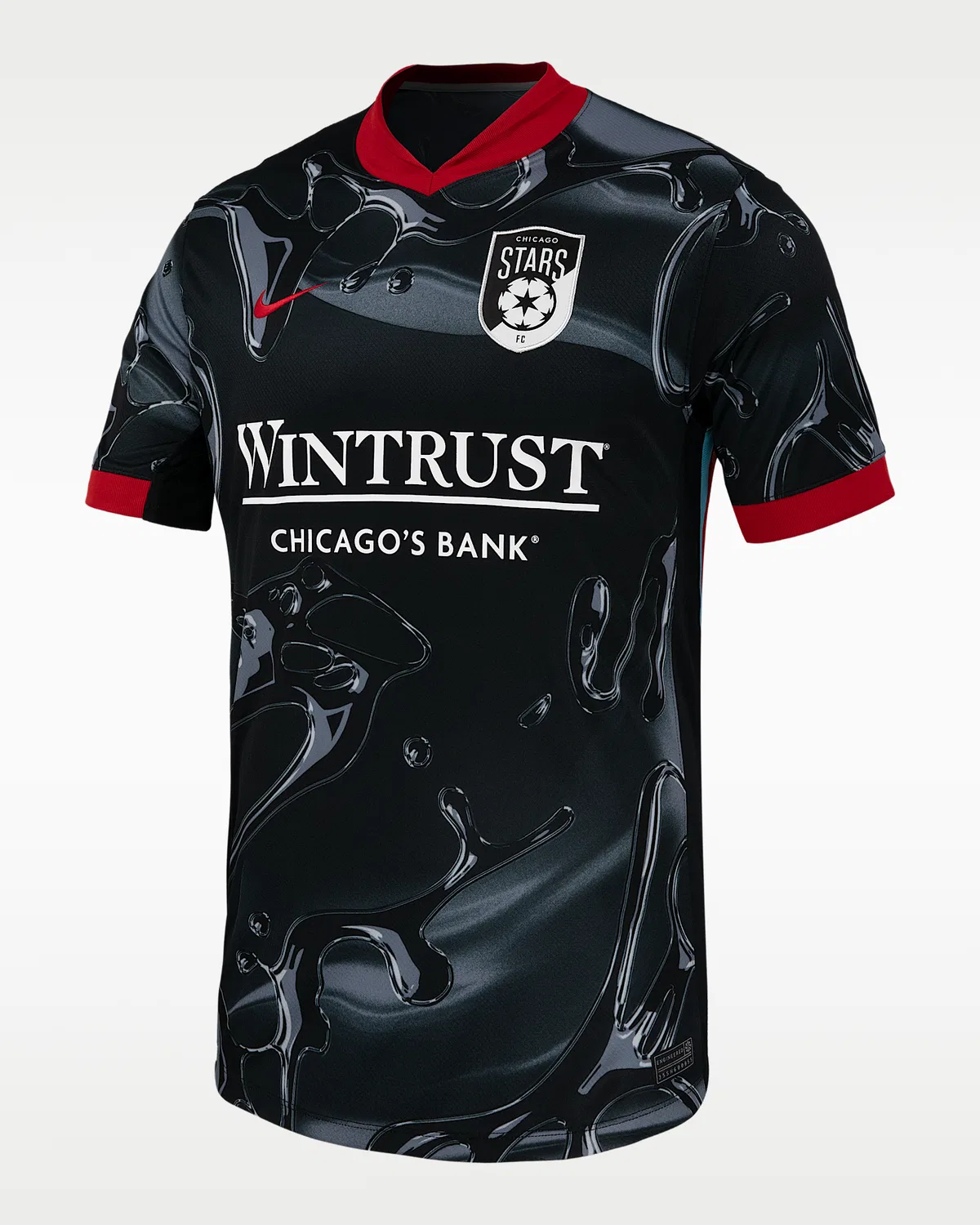 Мужская футболка Nike Dri-FIT NWSL Replica Jersey Mallory Swanson Chicago Stars FC 2025 Stadium Away, Black — фото 3