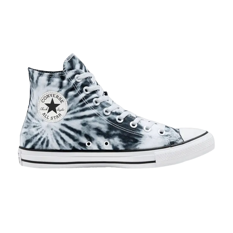 

Кроссовки Converse Chuck Taylor All Star High 'Twisted Summer - Black Tie Dye', белый