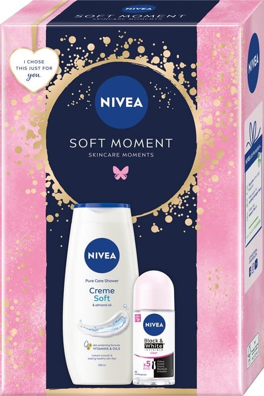 

Подарочный набор Nivea Soft Moment 2024