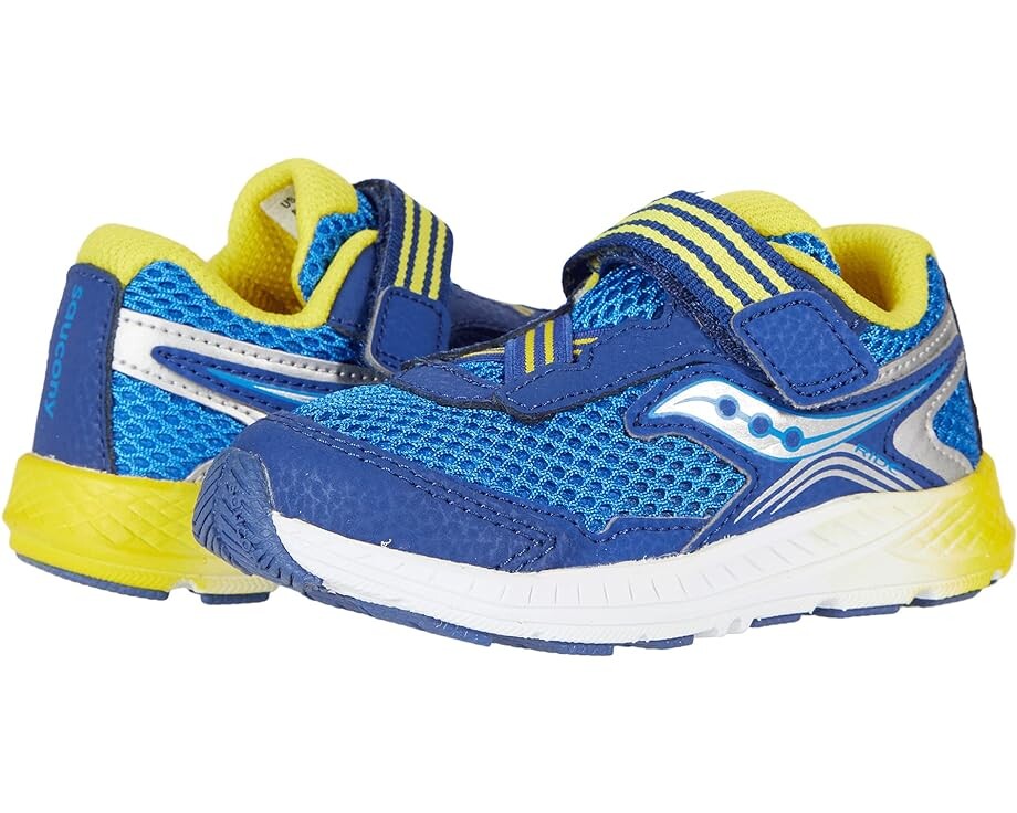 

Кроссовки Saucony Ride 10 Jr, цвет Blue/Yellow