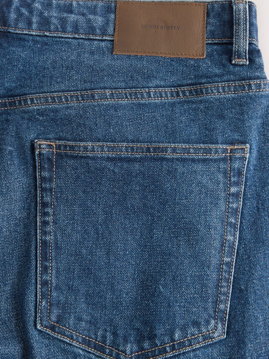 Зауженные джинсы Next Authentic, Blue Denim — фото 4