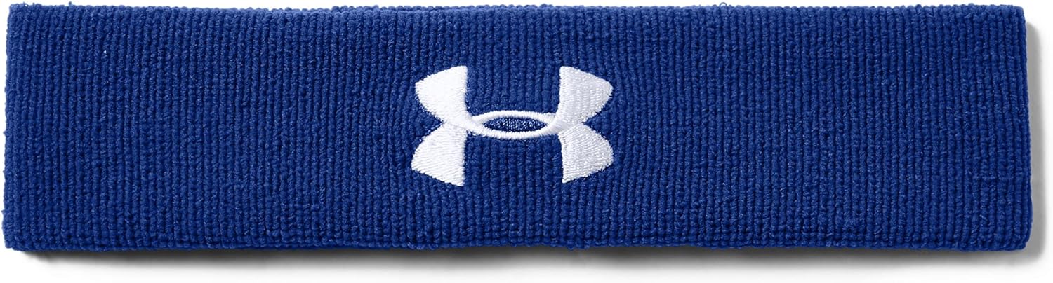 

Under Armour мужская спортивная повязка на голову, Royal (400)/White