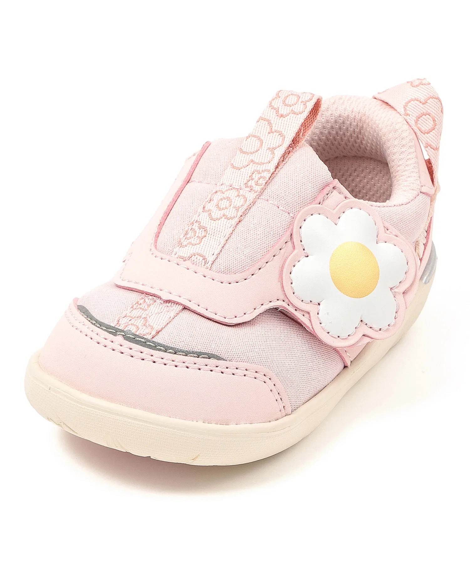 Детские кроссовки IFME CALIN Daisy с цветочным принтом фиолетовые — фото 3
