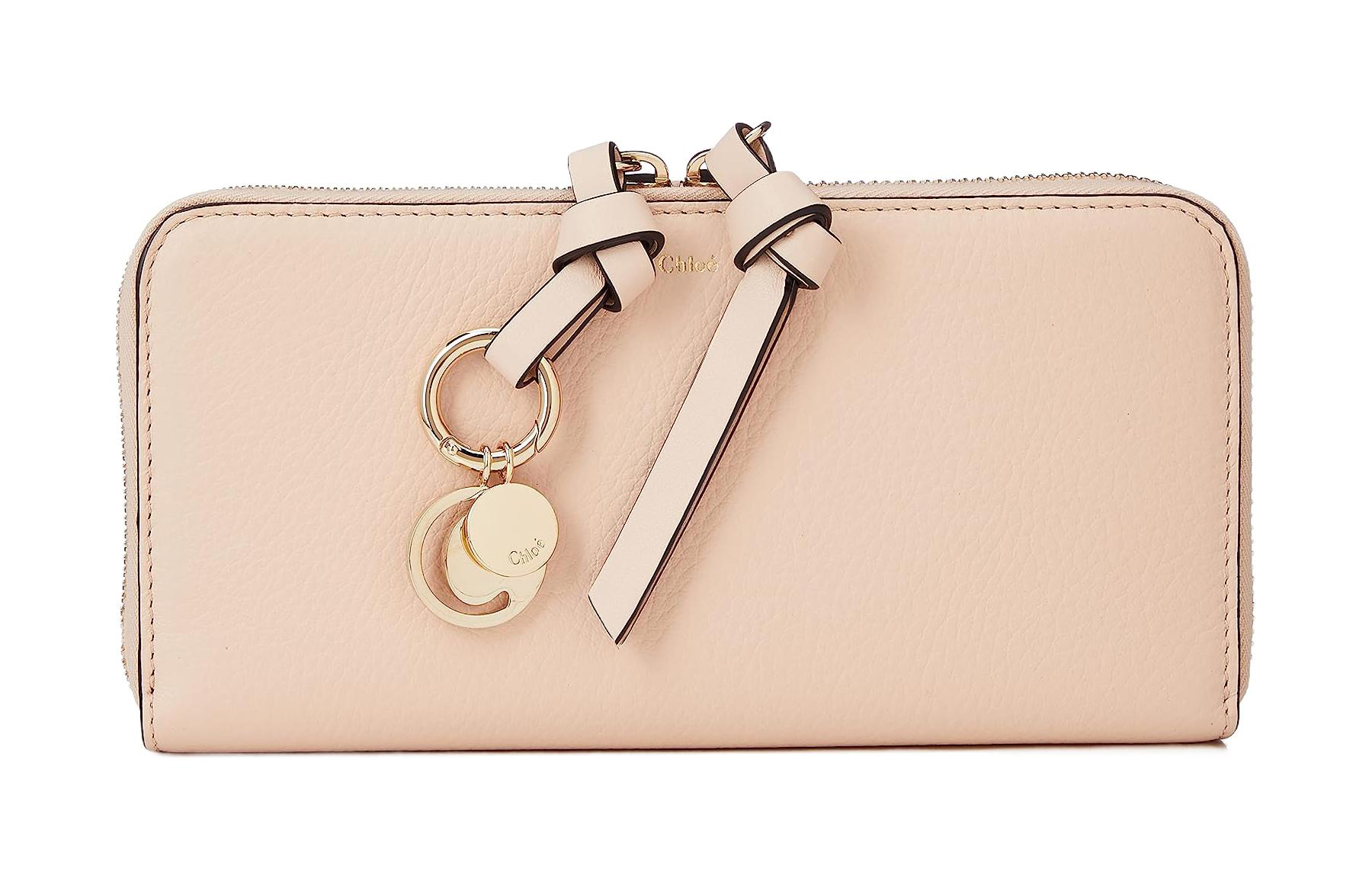 

Chloé Кожаный кошелек Chloe для женщин, светло-розовый