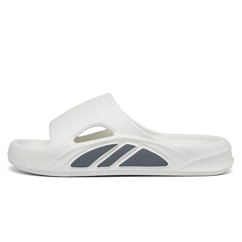 

NANJIREN Скользоустойчивые амортизирующие шлёпанцы EVA для мужчин белые, цвет White