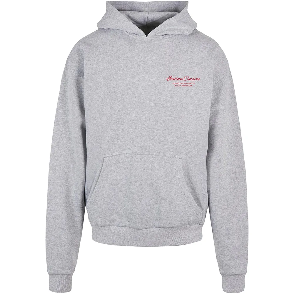 

Худи Mc Clothes Al Dente Per Favore Oversized, серый