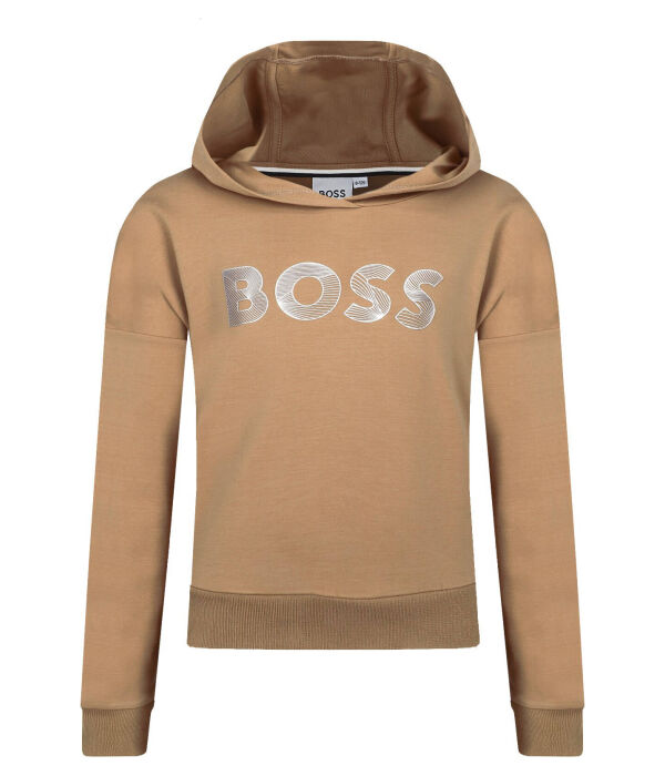 

Свитер Regular fit Boss Kidswear, коричневый
