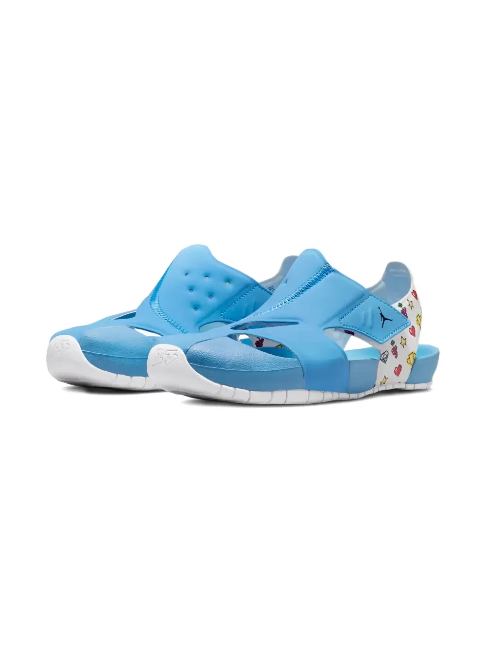 Сандалии Air Jordan Flare с закрытым носком Jordan Kids, синий