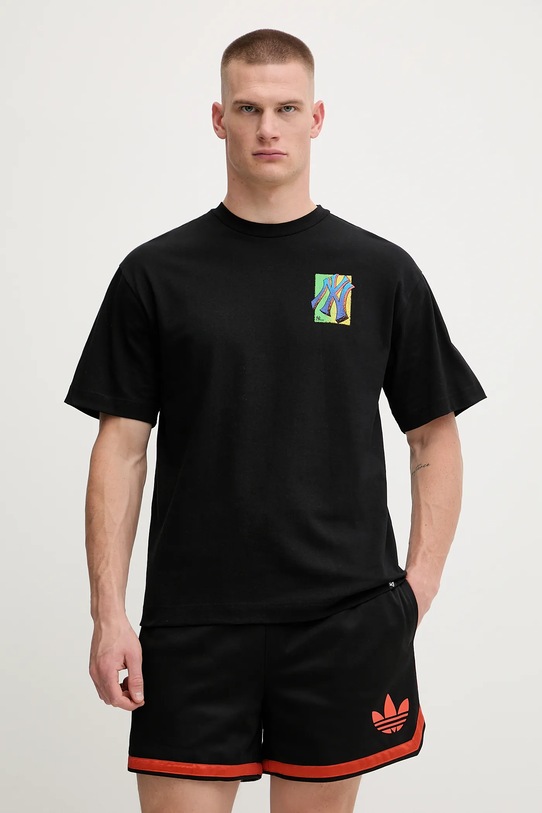 

Футболка хлопковая MLB New York Yankees 47 Brand, черный