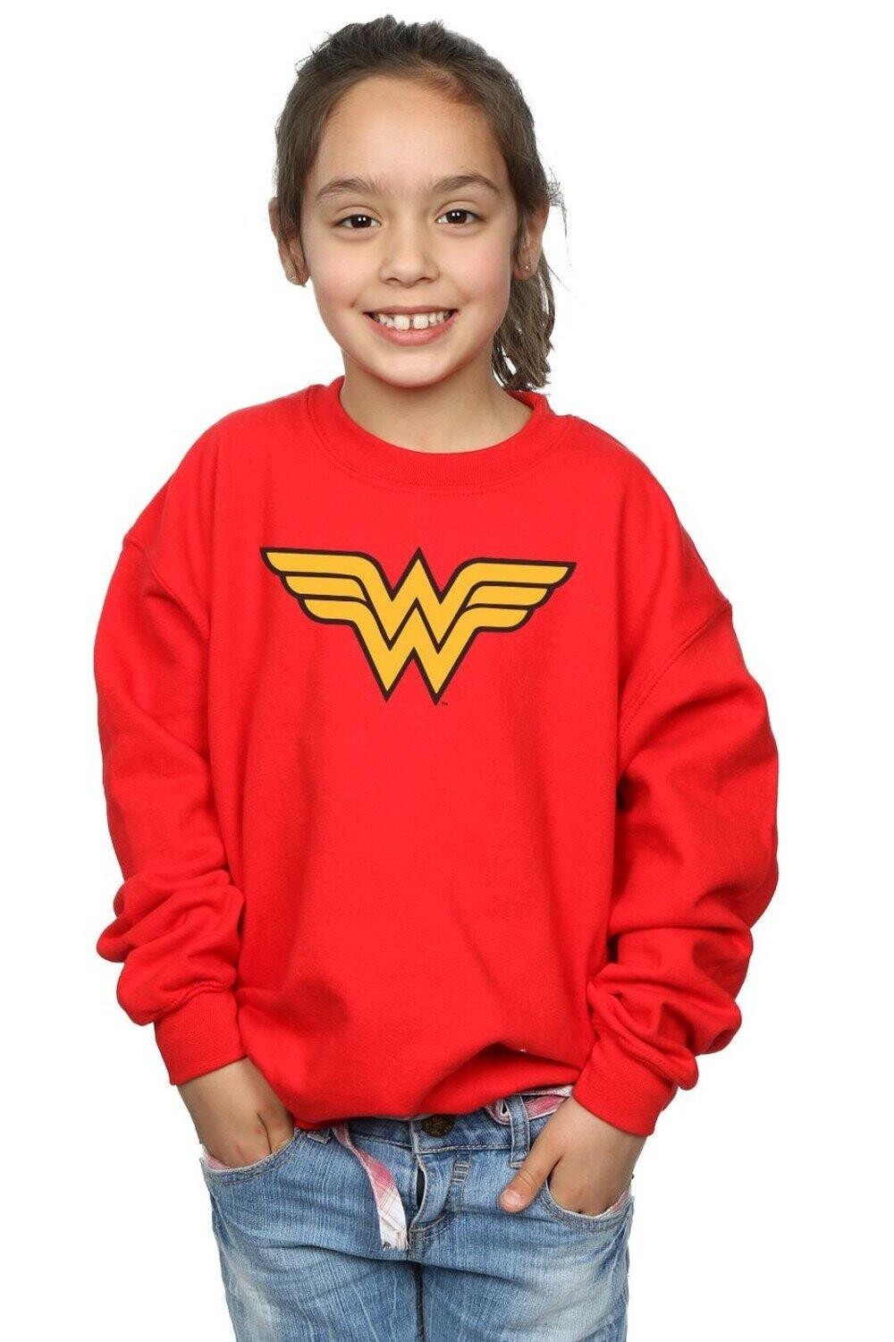 

Толстовка с логотипом Wonder Woman DC Comics, красный