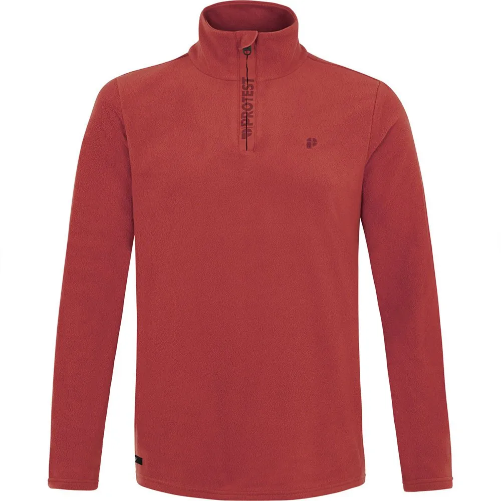 

Флис Protest Perfecto half zip, красный