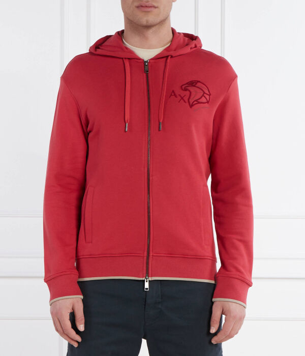 

Свитер Regular fit Armani Exchange, красный