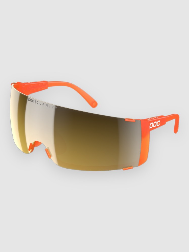 

Солнцезащитные очки POC Propel Fluorescent Orange Translucent Sonnenbrille, clarity road/sunny gold