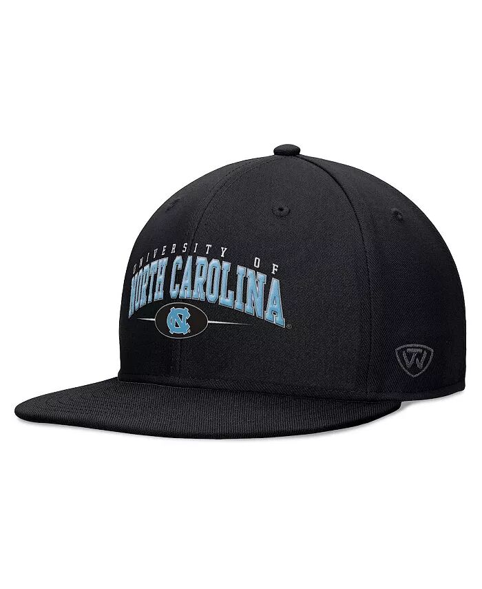 

Мужская черная кепка North Carolina Tar Heels Bullpen Snapback Top Of The World, черный