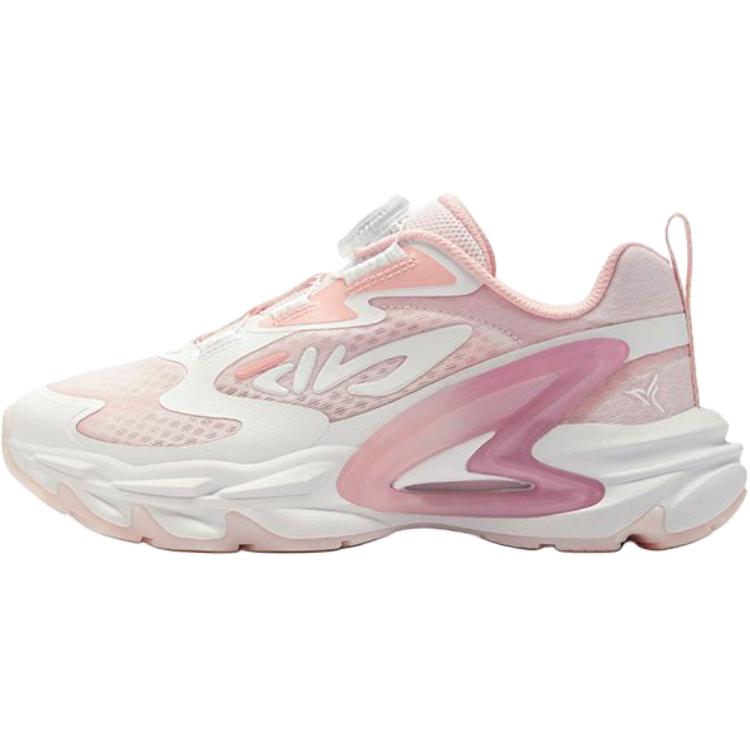 

FILA KIDS Детские кроссовки Hummingbird 2 с низким верхом, устойчивые к истиранию, дышащие, розовые