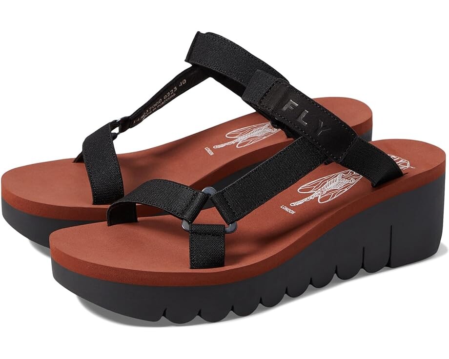 

Туфли FLY LONDON YAKA037FLY, цвет Black Cupido/Elastic