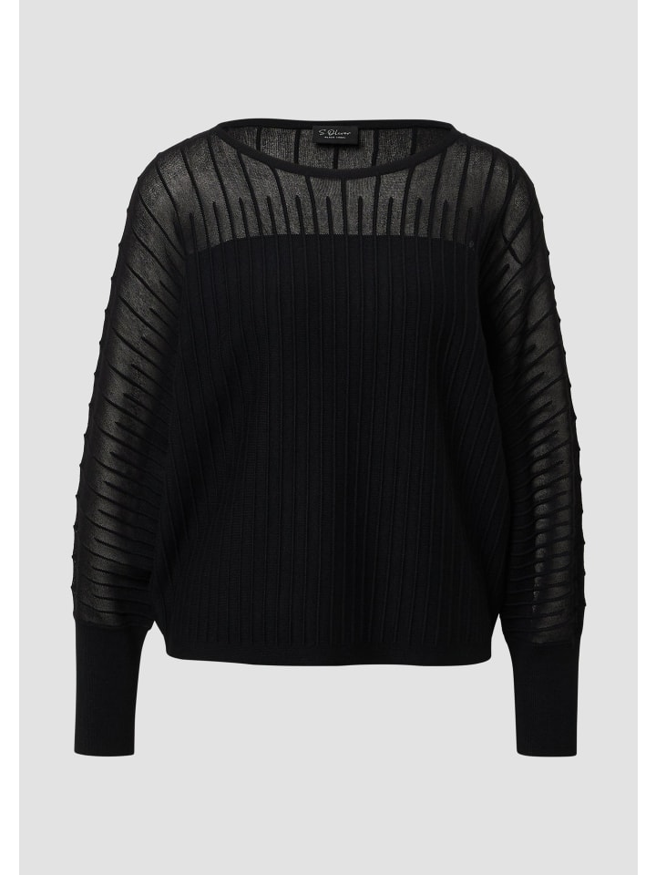 

Вязаный свитер в цвете 9999_черный s.Oliver