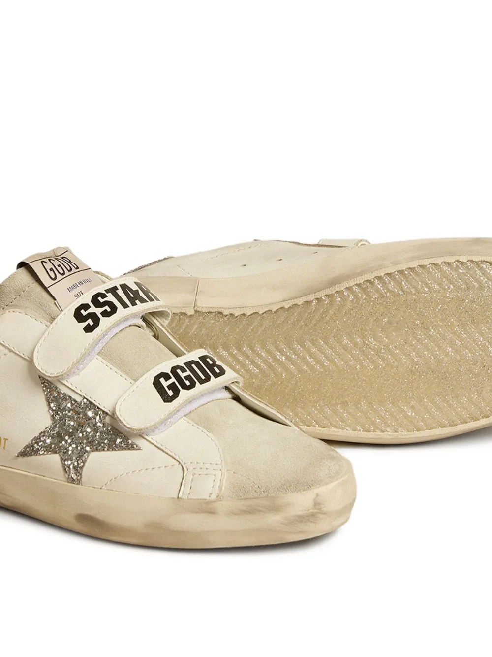 Кеды Old School GOLDEN GOOSE, белый — фото 4
