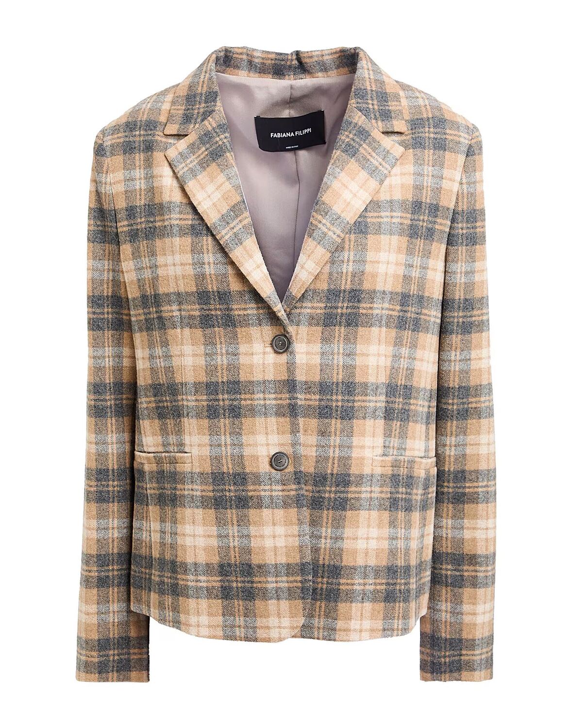 

Блейзер Fabiana Filippi, свинцовый