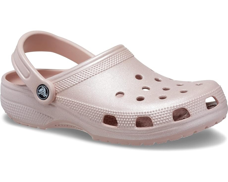

Сабо Crocs Classic - Glitter, цвет Pink Clay Simmer