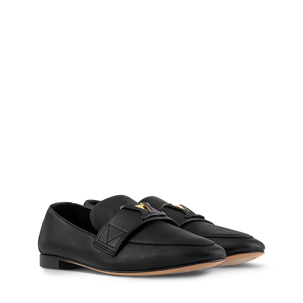 Лоферы LV Capri Louis Vuitton, черный