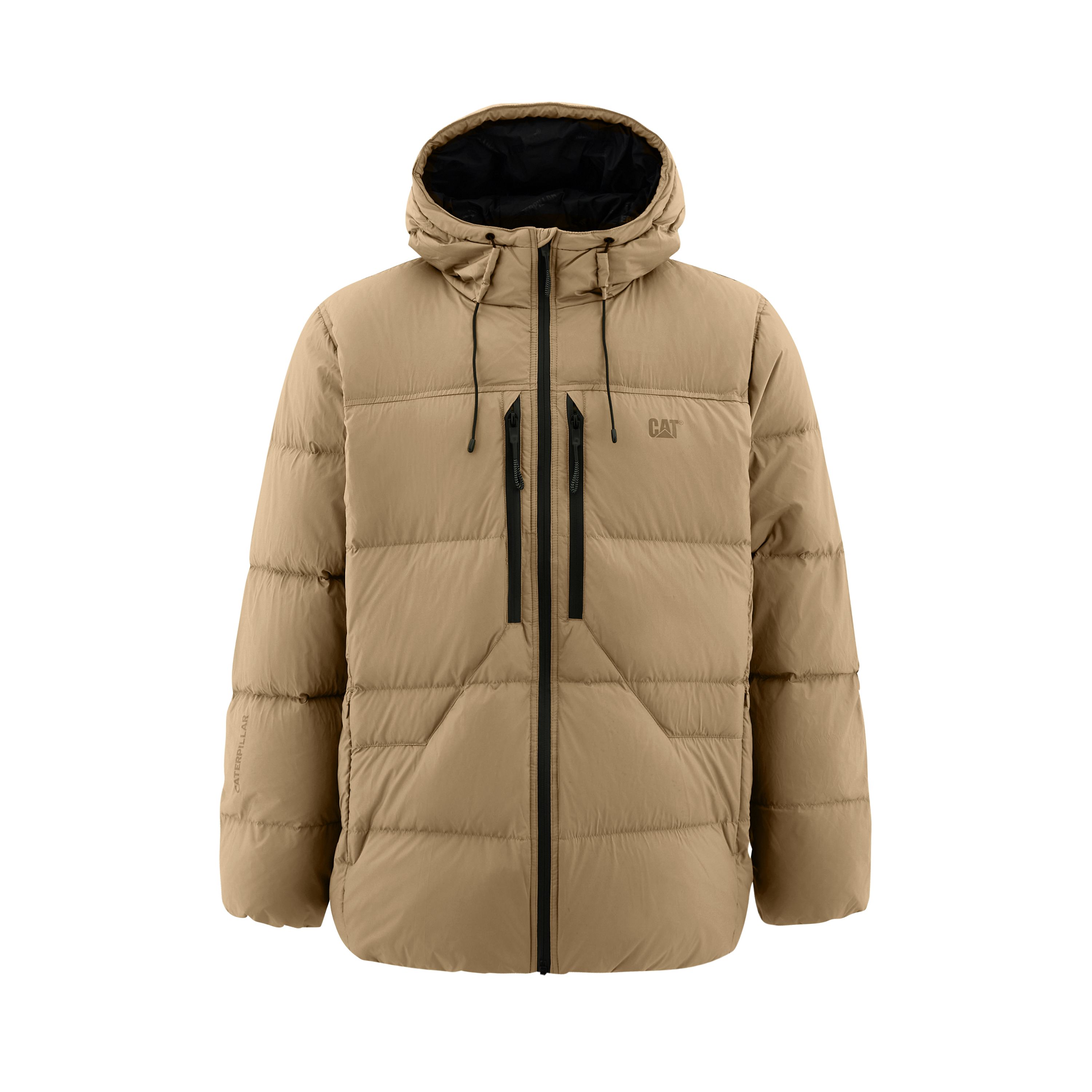 

Пуховик мужской CAT, Dark Khaki, Хаки, Пуховик мужской CAT, Dark Khaki